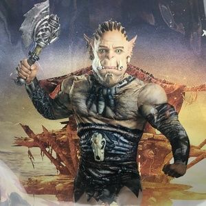 World of Warcraft Halloween Costume Men’s XL Durotan WOW NEW